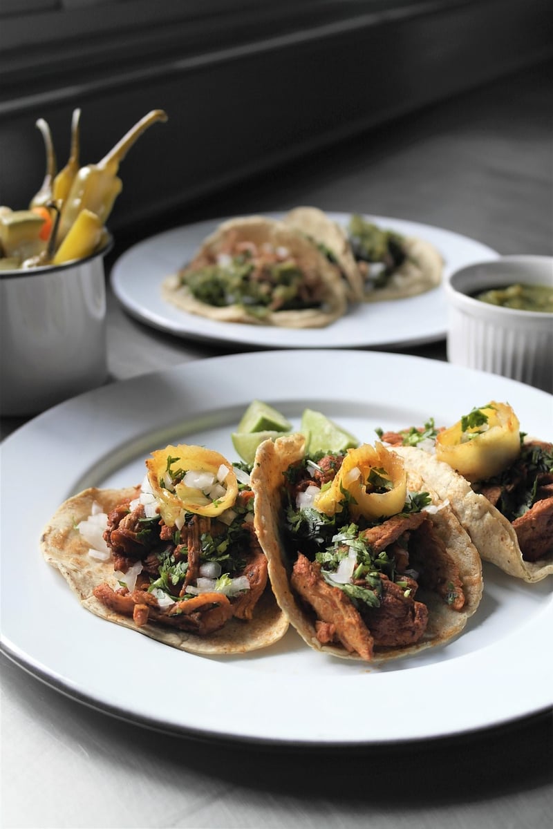 Kimchi tacos