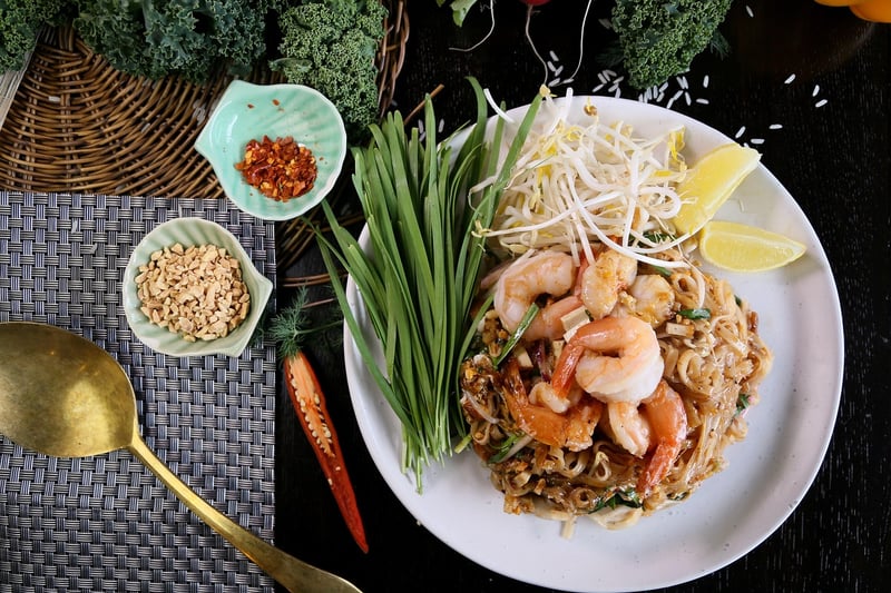 Pad Thai Pizza